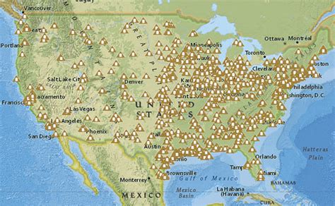 Gasoline Fuel Terminal Locations And Their Oil Refineries