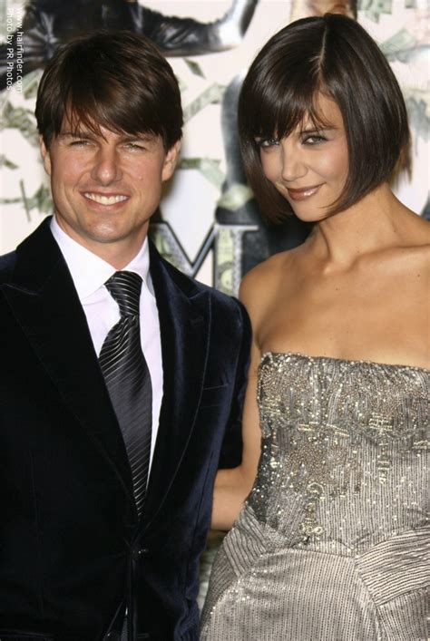 Side View Of Katie Holmes New Angled Bob
