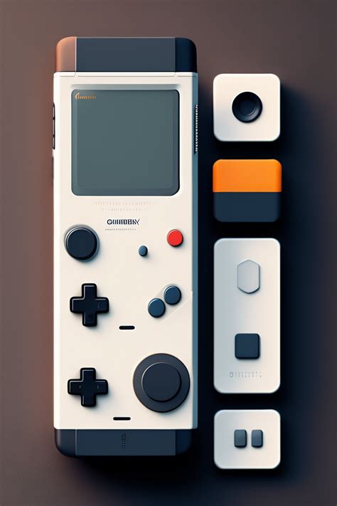 Lexica Gameboy Minimal Flat Ui In Dieter Rams Style Figma Template