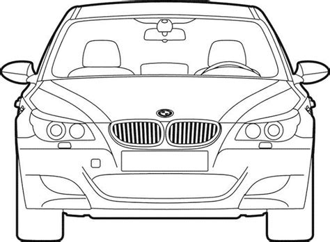 Files in dwg and dxf format, free download. Front Of Car Drawing at PaintingValley.com | Explore ...