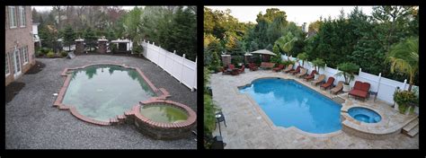 Before And After Pool Photos