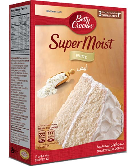 Supermoist White Cake Betty Crocker Arab Emirates