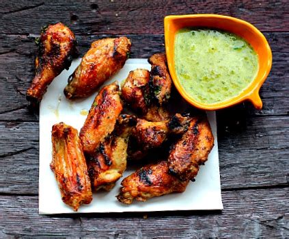 Place the tarragon and butter under the skin, this keeps the breast moist as it cooks. Honey Butter and Horseradish Grilled Chicken Wings ...