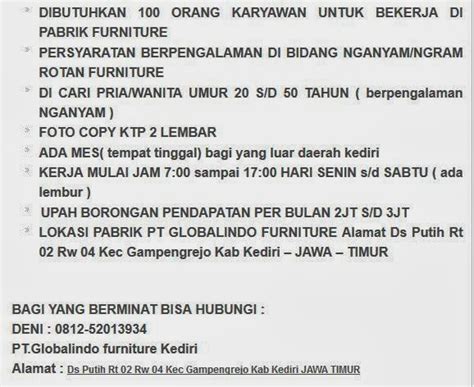 Area karawang kawasan industri kiic. Lowongan Kerja Terbaru Nganjuk Info Lowongan Kerja