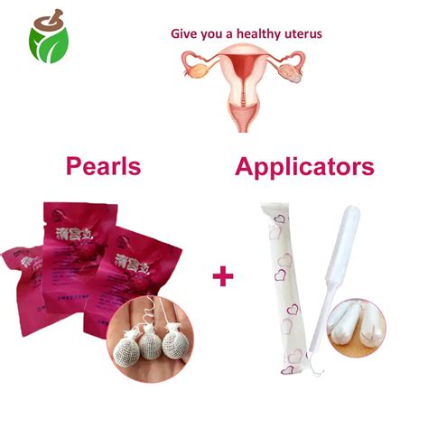 6Pcs Pack Yoni Pearls Beautiful Life Tampons Vaginal Detox Tampon