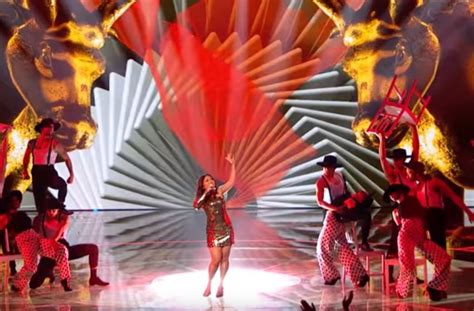 Alisah Bonaobra Performs Jennifer Lopez Hit Lets Get Loudduring Live Shows Of The X Factor