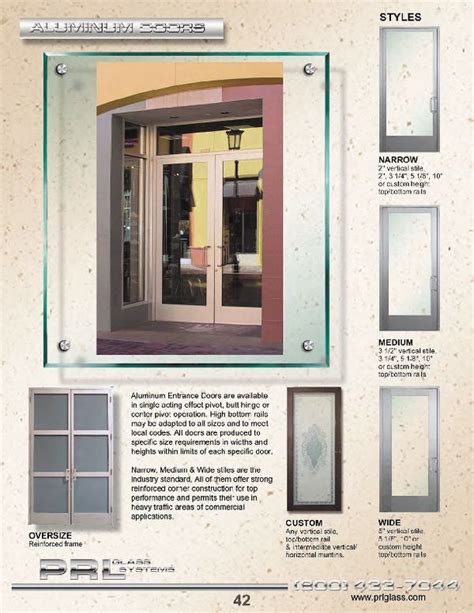 Commercial Aluminum Glass Entry Doors Glass Door Ideas