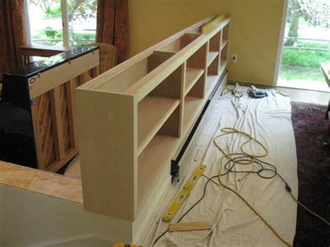 Buy 2, save 5% on 1. bookshelf kneewall w/o studs example | Room divider walls ...
