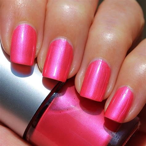 Coral Reef Franken Nail Polish Pinkcoral Color With Pink