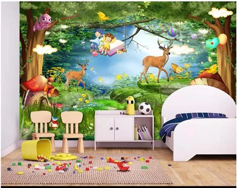 Custom Photo Wallpaper 3d Wallpaper For Walls 3 D Beautiful Forest