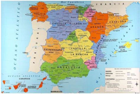 Mapa de España más de 150 imágenes de calidad para imprimir 1 Spagna