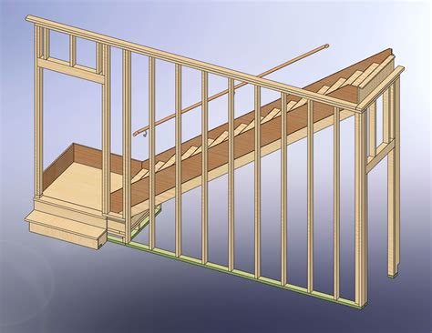 48x28 Garage With Attic And Six Dormers Garage Stairs Stairs Design