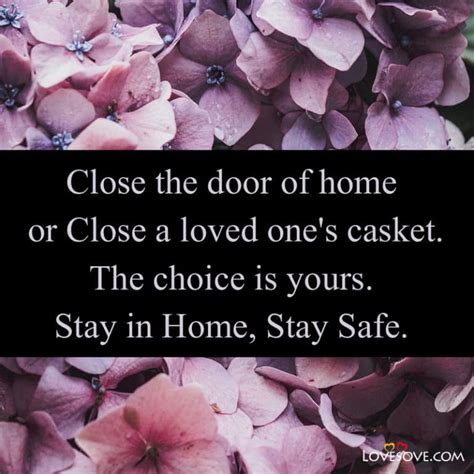 Best Stay Home Stay Safe Quotes Status Messages And Thoughts