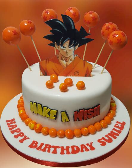 Dragon Ball Z Birthday Cake Cb Nc026 Cake Boutique