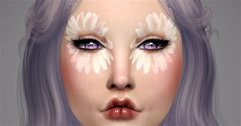 Makeup Springpetals Eyeshadow 46 Swatches Sims 4 Updates ♦ Sims
