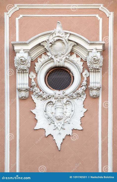 Decorative Baroque Detail Stock Image Image Of Lithuania 109190501