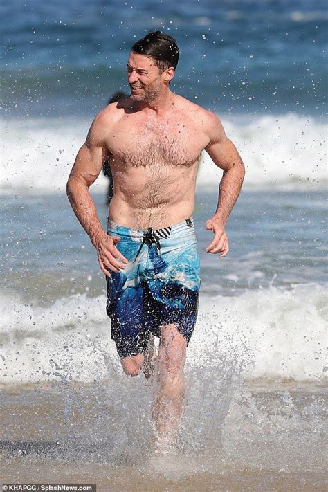 Hugh Jackman Shows Off His Incredible Physique As He Goes For Dip Artofit
