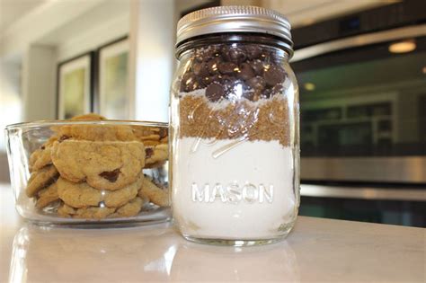 Chocolate Chip Cookie Mix In A Jar House To Home Mason Jar Cookies