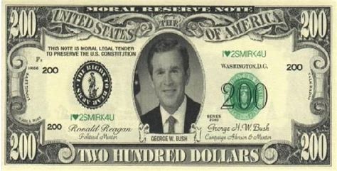 On its back, the note displays an image of the independence hall. 200 dollar bill | THE BUSH $ 200 DOLLAR BILL | Thousand ...