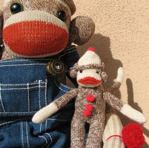 Mr Green Eyes And Edward Vintage Sock Monkeys Shelley Flickr