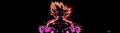 Goku Highlighting Through Multiple Colours 4k Wallpaper Download