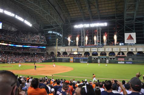 The Astros Experience In Houston Baseball And Food