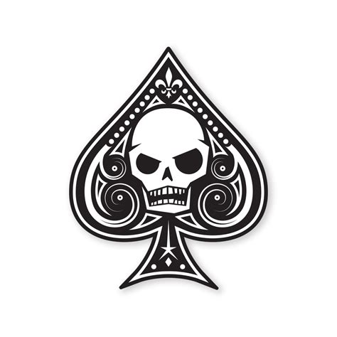 The song starts with a bass intro, after which the drums kick in, followed by the guitar. PDW Memento Mori Ace Of Spades Sticker - Type 1 | Ace of ...