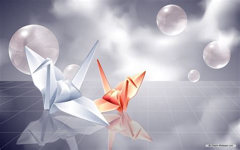 A collection of the top 44 origami wallpapers and backgrounds available for download for free. Origami Crane Wallpaper - Origami Wallpaper (7014777) - Fanpop