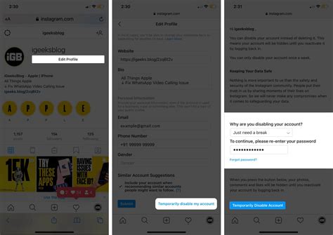 How to deactivate instagram account 2020. How to Delete Instagram Account on iPhone 2021 - iGeeksBlog