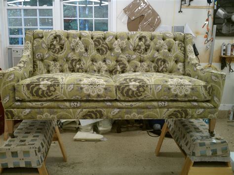 Handmade Custom 72 In Tufted Sofa By Alfreds Upholstery And Co