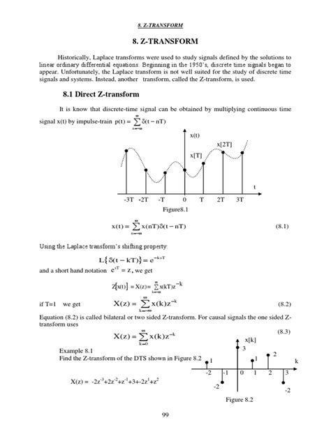 Z Transform E Kt T L Z E Pdf Fraction Mathematics Applied Mathematics