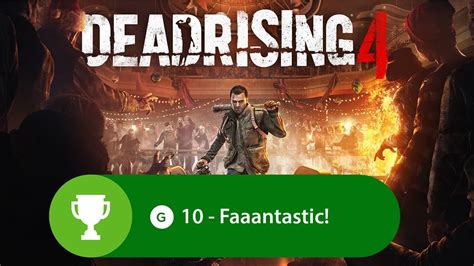 In dem ps4 spiel „dead rising 4 könnt ihr insgesamt 58 trophäen (trophies) freispielen. Dead rising 4 Faaantastic! Achievement guide (Start of the game) - YouTube