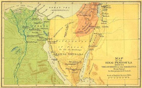 Bible Maps From The Israelites To Present Time