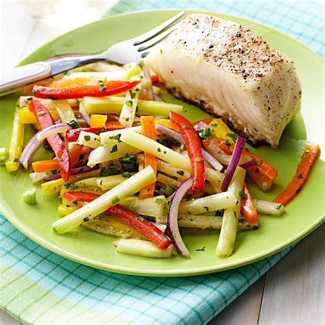 Thinly sliced fennel, beets, and green onions make a pretty and different salad. Confetti Jicama Salad Recipe | Taste of Home