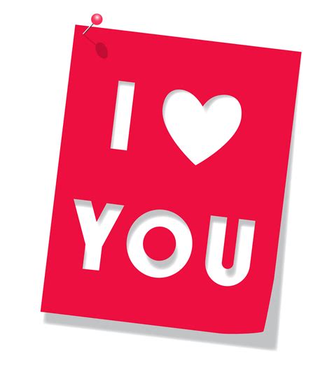 Love Png Images I Love You Transparent Clipart Download Free