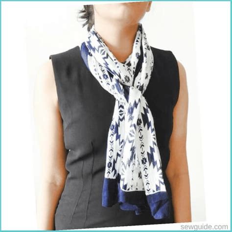 How To Wear A Scarf 12 Of My Favourite Ways To Tie Scarves Sew Guide