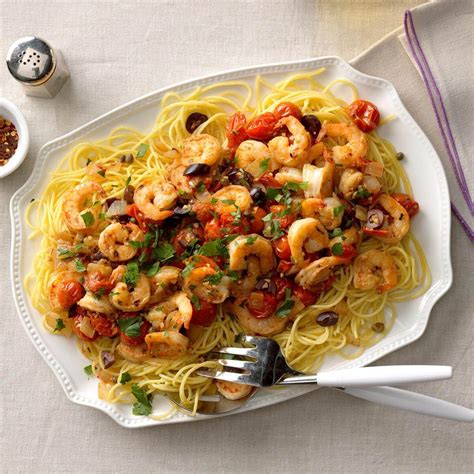 Shrimp Puttanesca Recipe Taste Of Home