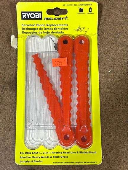 2 Ryobi Serrated Blade Replacements Metzger Property Services Llc