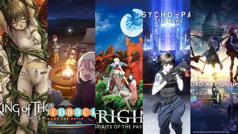 Crunchyroll Announces Five Anime Movies Coming To Their Library This