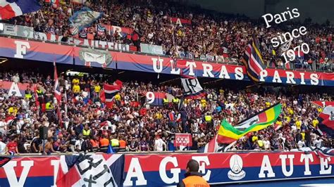 Ultras Virage Auteuil Psg Angers J3 Ligue 1 Youtube