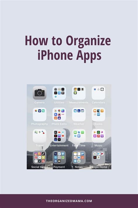 Learn One Easy Way With Four Steps To Organize Iphone Apps That Doesnt