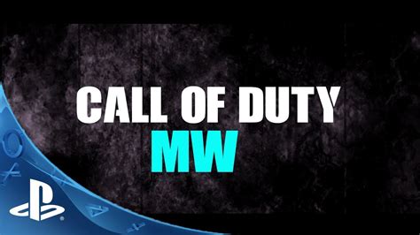 Official Call Of Duty Modern Warfare Reveal Trailer Youtube