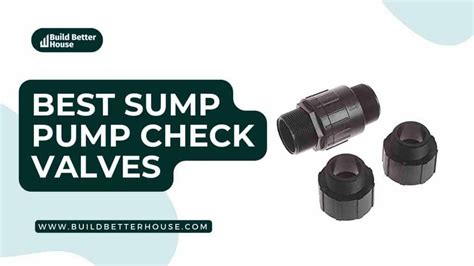 6 Best Sump Pump Check Valves In The Market Build Better House