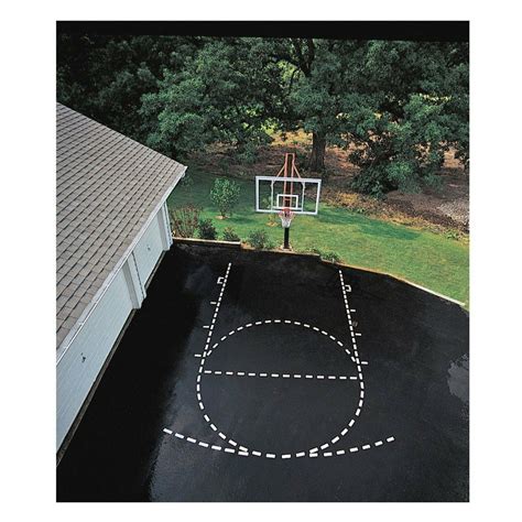Porter Basketball Court Stencil Kit 01209000 Pro Sports Equip