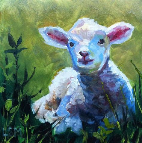 Linda Marino Sheep Paintings Sheep Art Animal Paintings