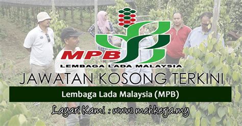 Jawatan kosong 2021 di institut penyelidikan perhutanan malaysia (frim) | permohonan adalah dipelawa daripada warganegara malaysia yang ber. Jawatan Kosong di Lembaga Lada Malaysia (MPB) - 8 Januari ...