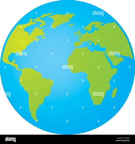 Mundo Mundo Planeta Tierra Icono De Mapa Imagen Vector De Stock Alamy