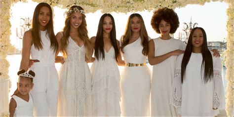Beyonce And Blue Ivy At Tina Knowles Wedding