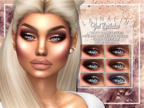 Yael Eyeshadow At Alainalina Sims 4 Updates