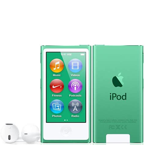 Ipod Nano 7th Gen 16gb Green Electronics Zavvi